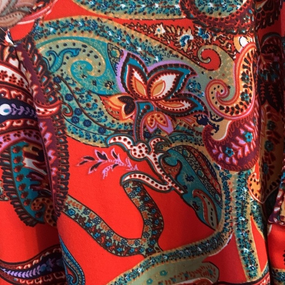 EUC Southern Charm Aline Tunic paisley XL - Picture 2 of 5